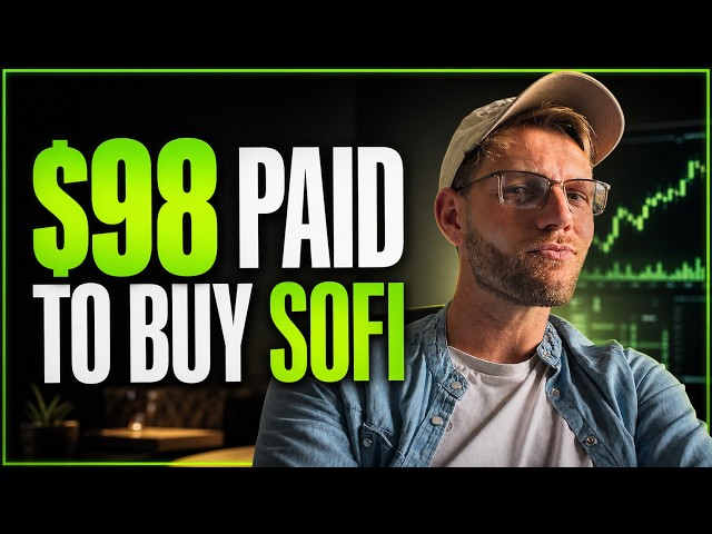 Selling Cash Secured Puts On Robinhood | $98 From $SOFI | Market Monday Ep.2