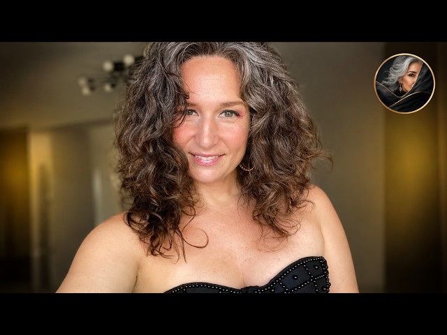 LAINEY MARIE | Beautiful Silver Style ・✿ Captivating radiance of a Woman Over 40