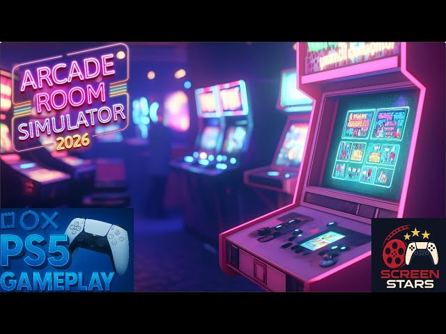 Arcade Room Simulator 2026: PS5 Gameplay
