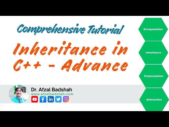 Types of Inheritance in C++ | Multilevel, Hierarchical, Multiple Explained | OOP Tutorial