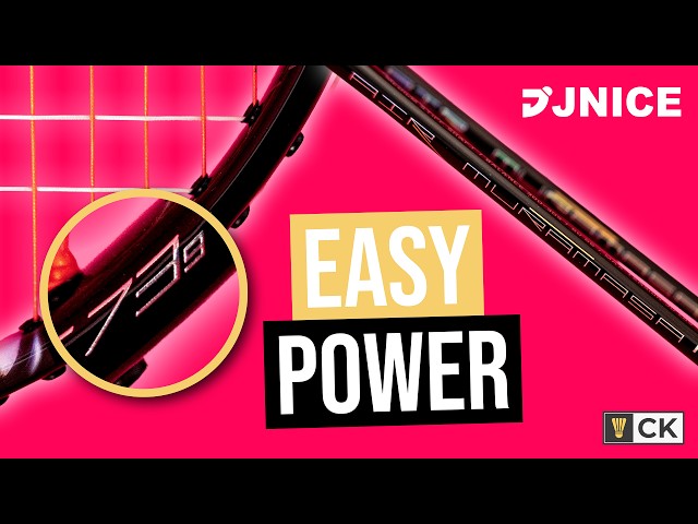 JNICE Air Muramasa Pro - Ultralight Easy Power Racket