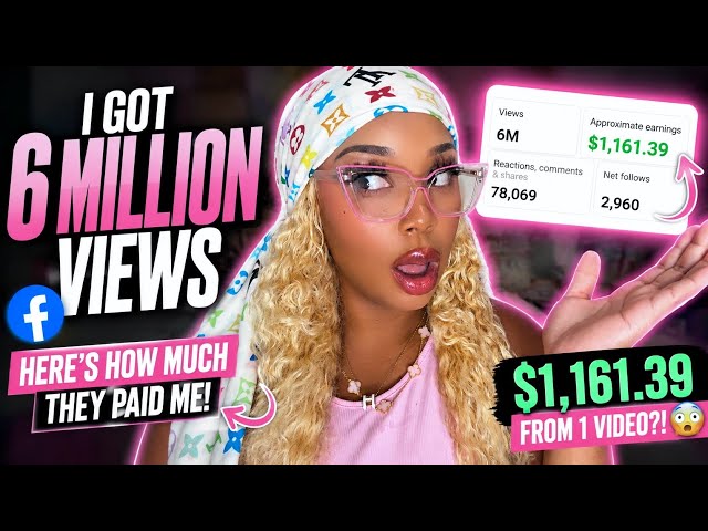 I Got 6 MILLION Facebook Views | Here’s How Much They Paid Me