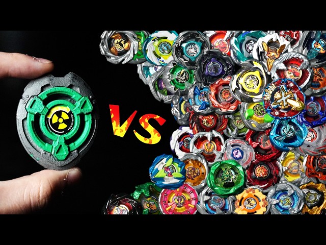 Custom OP Nuke Beyblade VS 72 Beyblades
