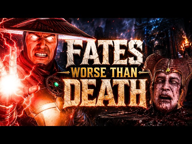 Every Time Kombatants Say "Fates Worse Than Death" | Mortal Kombat Compilation