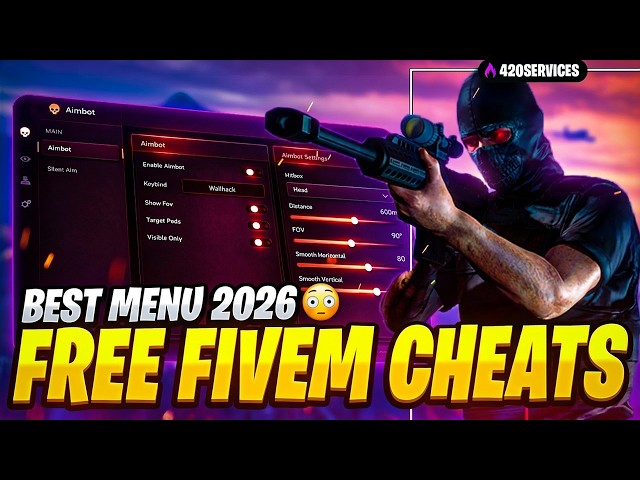 Installing the BEST FREE FiveM Cheat Menu 2026 😮