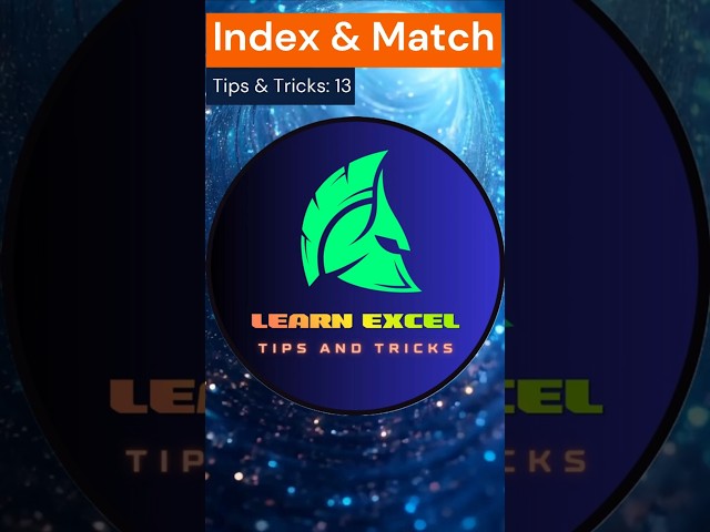 Excel Tips and Tricks 13: Index and Match #excel #explore #exceltips #dataextractor