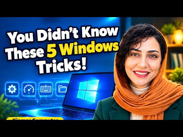5 Hidden Windows Tricks You NEED to Know! 🤯💻