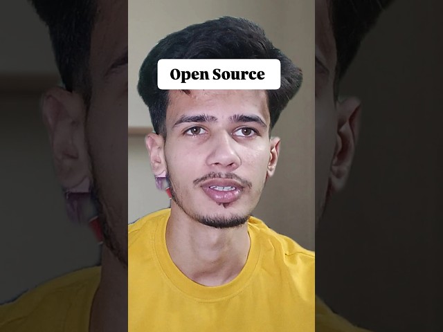 Not all Free Software are Open Source | #shorts #opensource
