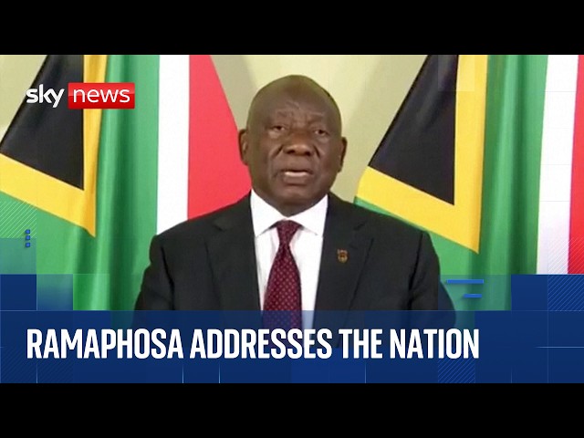 South African President delivers address on femicide & gender-based violence