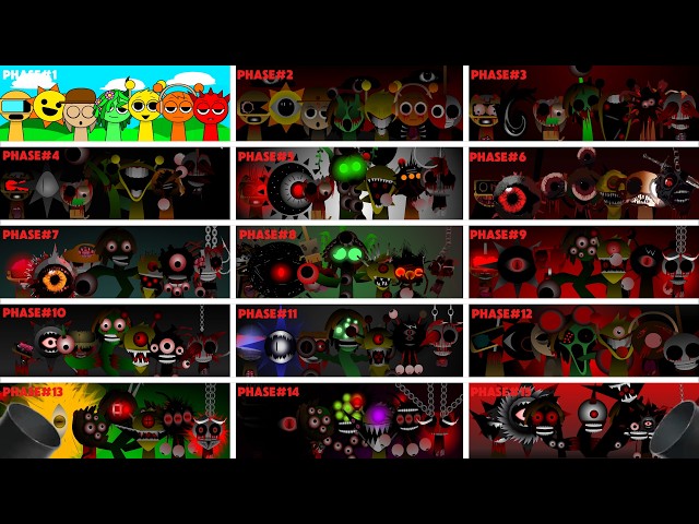 “IRON MAN SPRUNKI!”- Incredibox Sprunki Mix | Mix All Characters || From Stage 1 To Stage 15 Part 15