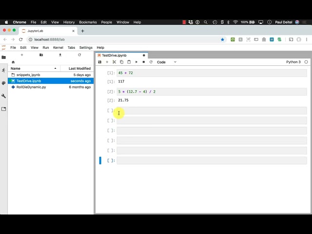 Python Fundamentals #014 — Writing and Executing Code in a Jupyter Notebook
