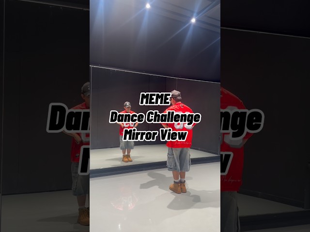 MEME Dance Challenge | Mirror View Tutorial #memedance
