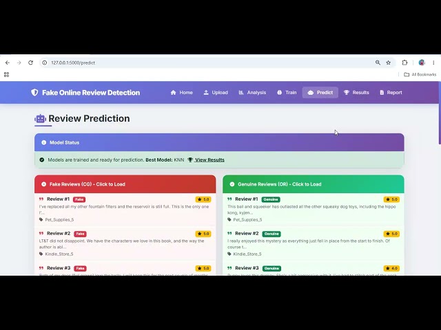 Fake Online Review Detection Using Machine Learning | Python AI Machine Learning Project