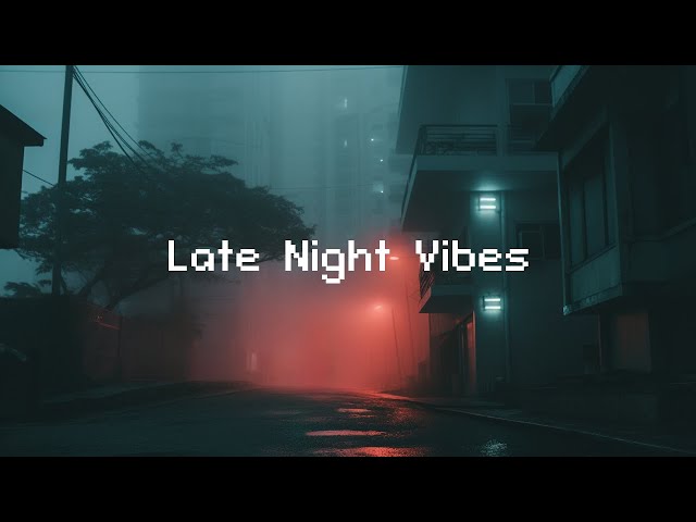 Late Night Vibes 🌕 Lofi Hip Hop Radio 🎶 Beats To Chill / Relax