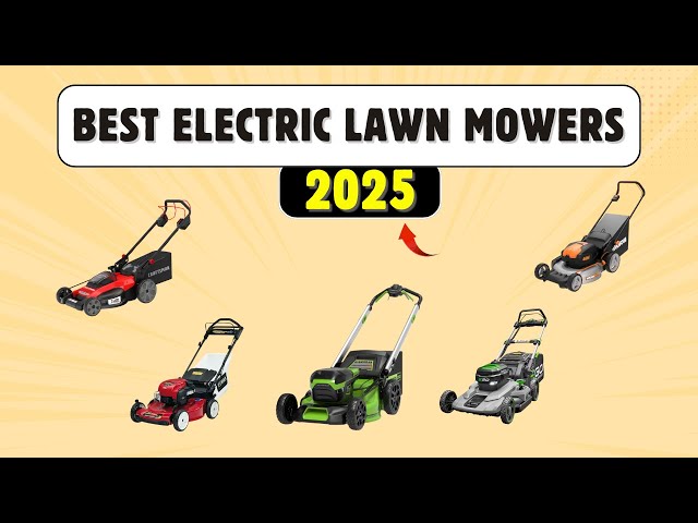 5 Best Electric Lawn Mowers of 2026 – Quiet, Eco-Friendly Grass Masters!