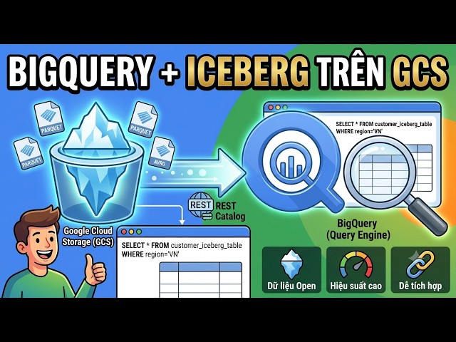 Query Iceberg tables in Cloud Storage with BigQuery