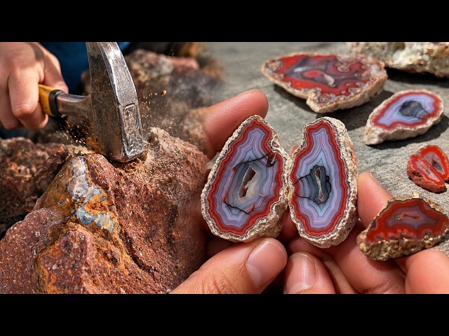 We Found Gems in One of the Rarest Agate Mines on Earth