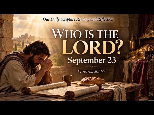 Daily Live Scripture Reading & Reflection | Padre Pio & “Who Is the Lord?”