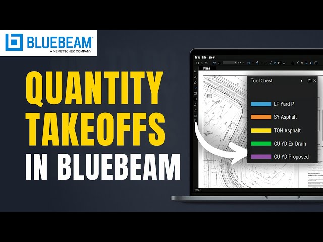 Cleanest Way to Do Quantity Takeoffs in Bluebeam