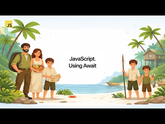 JavaScript. Using Await