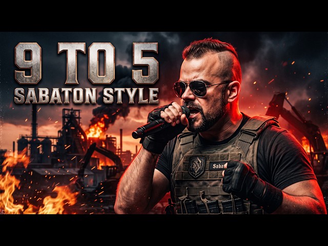 🔥 Dolly Parton - 9 to 5 (Sabaton Style Metal Cover)