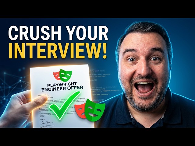 Playwright Jobs: The Interview Questions You Can't Miss