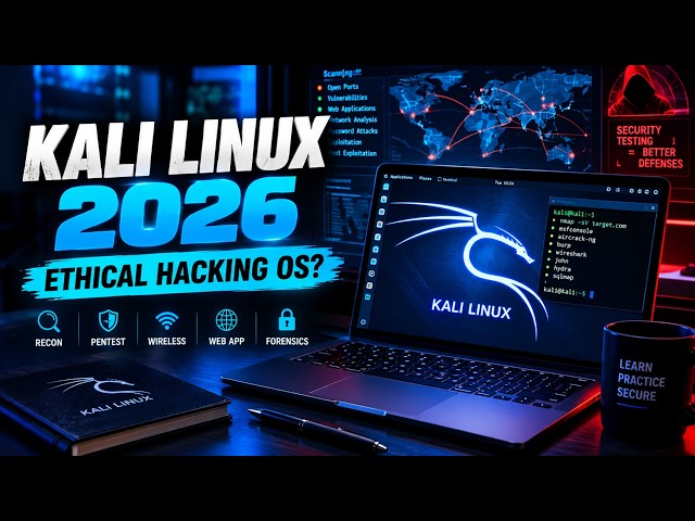 Kali Linux in 2026 — The Ultimate Ethical Hacking OS Explained