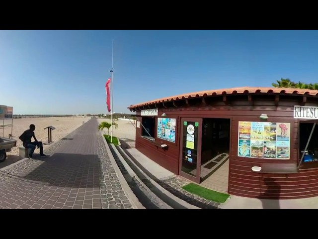 22 minutes Relaxation beachwalk in Cape Verde 360° VR GoPro Fusion