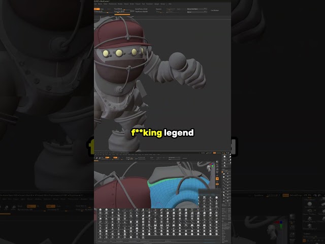 Big Daddy Artwork Shoutout Toon 3D