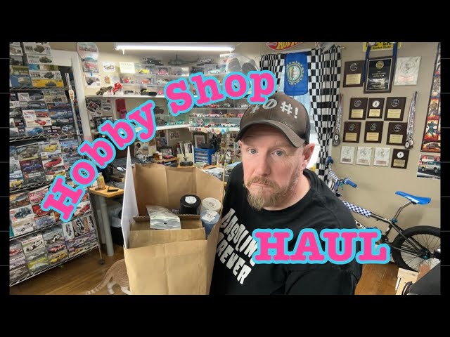 I just back from the hobby shop…..