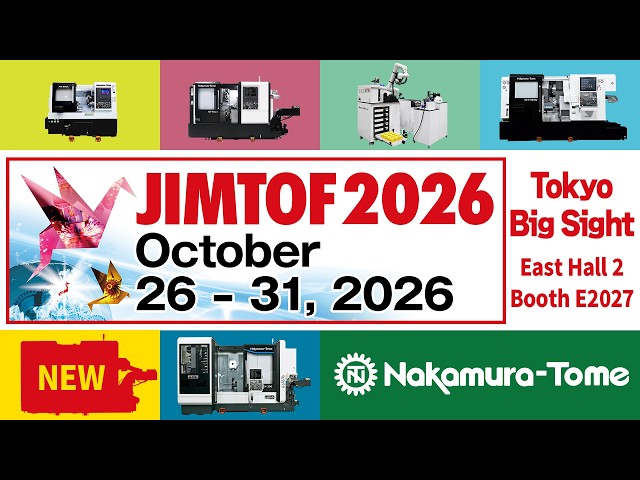 [JIMTOF 2026] What's Coming to Our Booth? Plus a NEW World Premiere