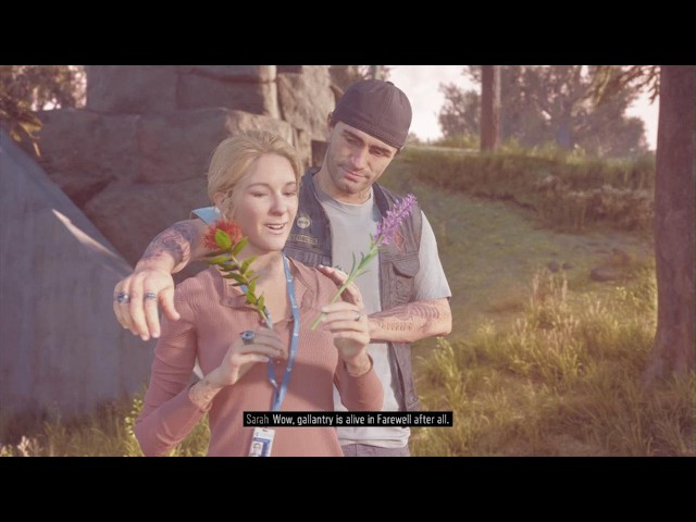 DAYS GONE - PART 13 - COLLECTING LAVENDER WITH SARAH