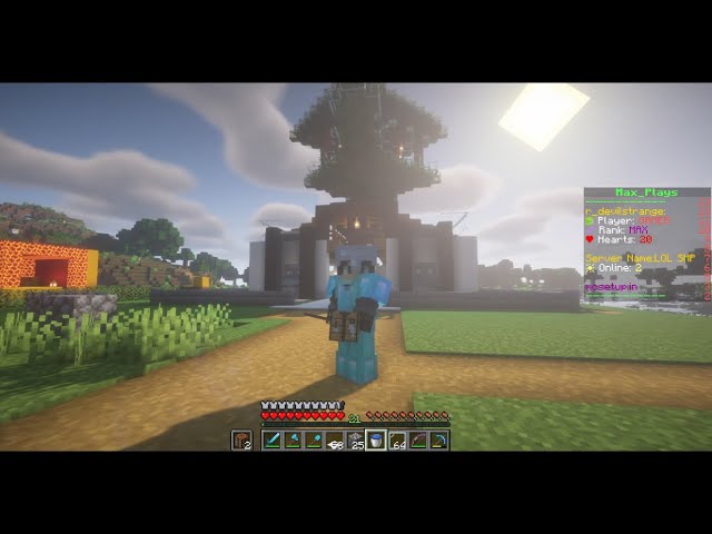 A Clip of our house in lol smp
