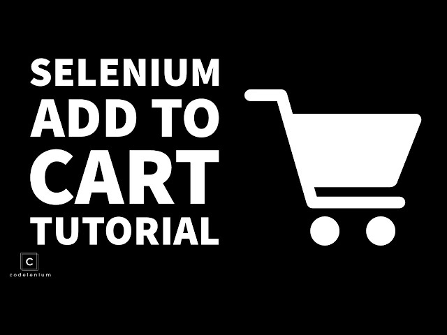 How to Add To Cart (Tutorial) | Selenium + Java