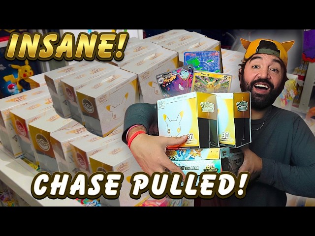 I Spent ALL DAY Hunting for 30th Celebrations Pokemon Cards... It Was INSANE!
