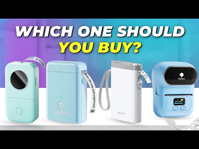 5 Best Label Makers of 2026 | Which One Should You Buy?
