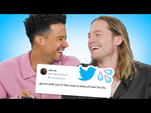 Sam Reid and Jacob Anderson Read Thirst Tweets