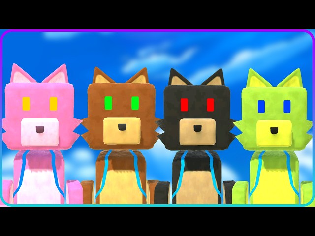 What's Hiding Behind Those Multicolored Eyes Super Bear Adventure