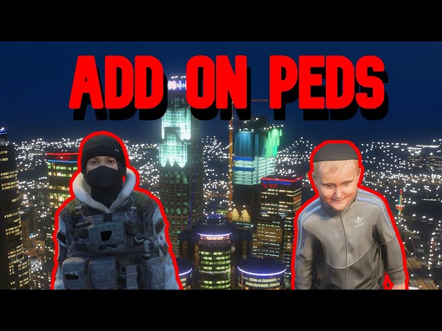 FiveM - How to Install Add-On Peds  | Install & Showcase | FREE FiveM Tutorial 2024