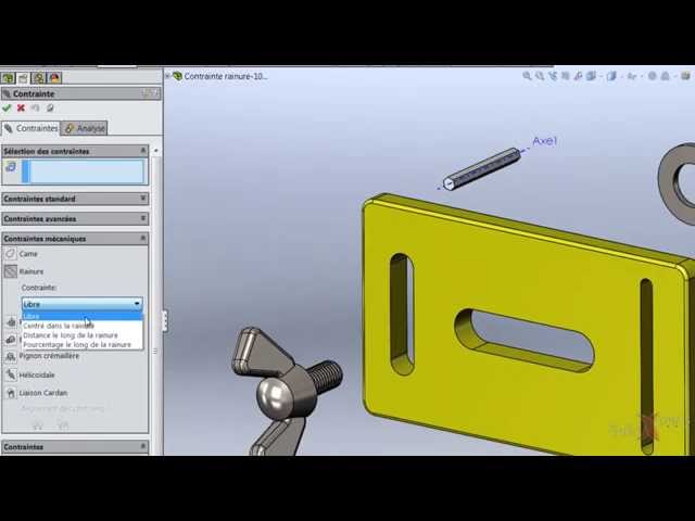 Slot Mates - SOLIDWORKS 2015 - July 2015