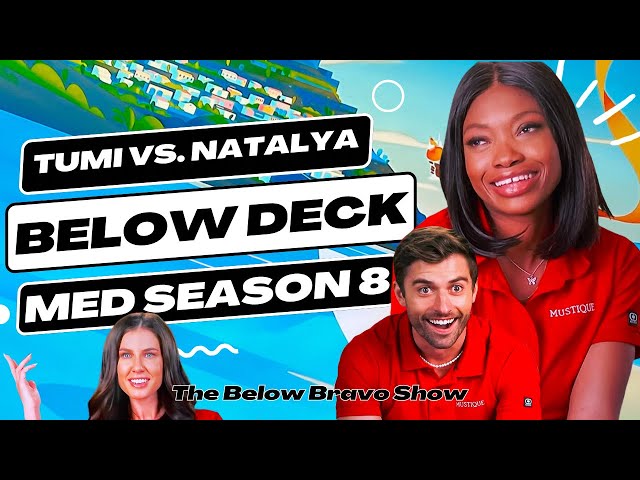 Chief Stew Feud | Below Deck Mediterranean Season 8 is off to a rocky start for Tumi and Natalya!