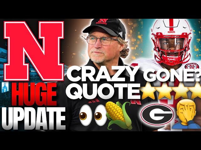 Dana CALLS OUT Starter😳🌽+ RB CHANGE🚨+ 4-STAR FLIPPING? + Sellout Streak | Husker Football News