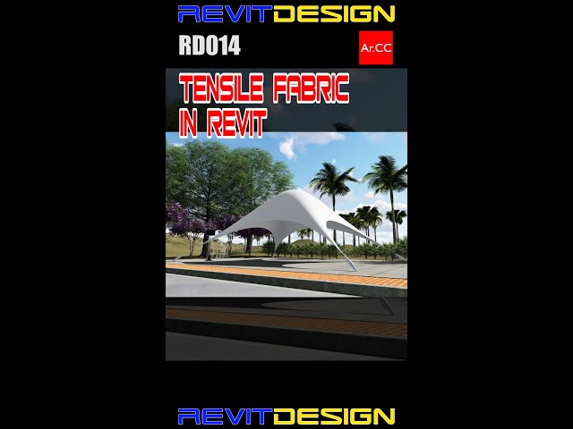 Revit Tensile Fabric #Shorts
