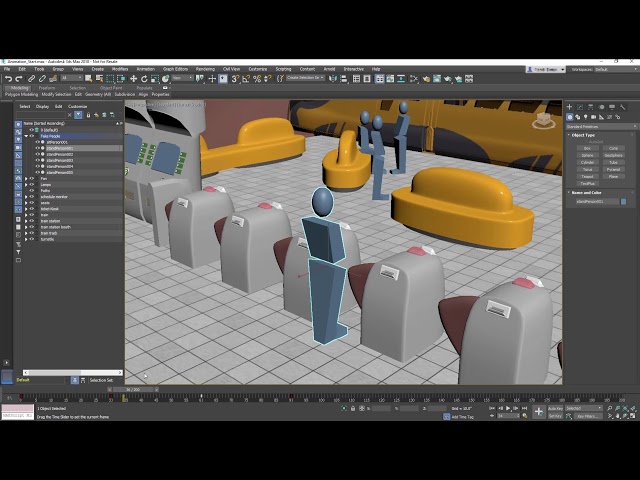 3ds Max Getting Started - Lesson 19 - Basic Animation