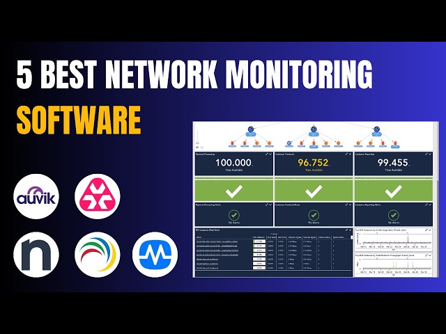 5 Best Network Monitoring Software Tools (Full Demo & Comparison)