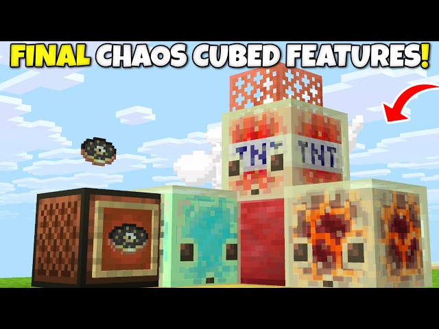 HUGE NEW FEATURE! Java Multiplayer, CAPES & NEW Minecraft Live! Minecraft Chaos Cubed