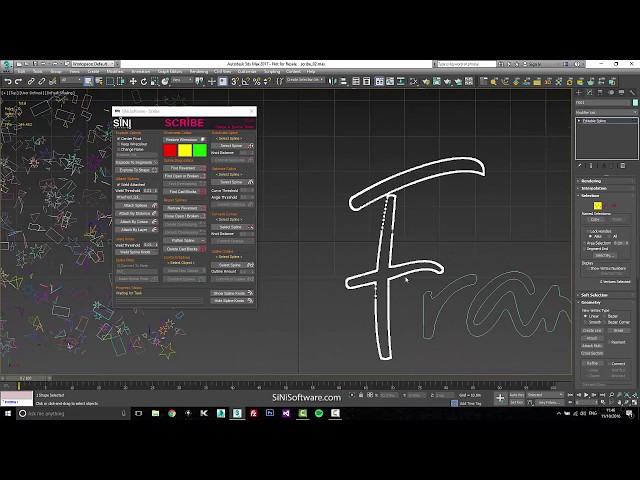 SiNi Software_Introduction to Scribe for 3ds Max IgNite