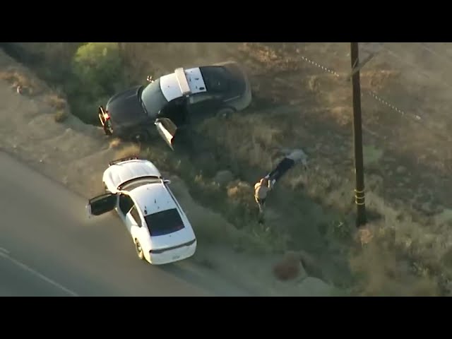 Driver Steals CHP Cruiser in Wild High Desert Pursuit