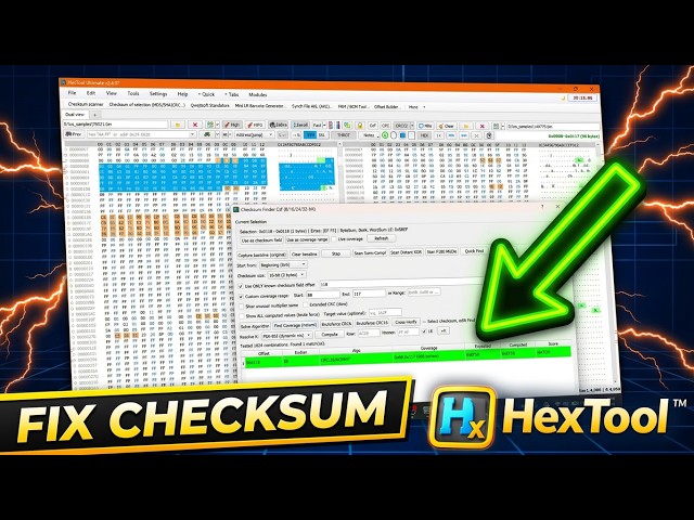 Hextool Ultimate #1 – Automotive Checksum & Codec Generator | Tutorial + Test