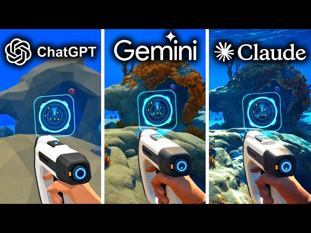 ChatGPT vs Gemini vs Claude Make Subnautica 2
